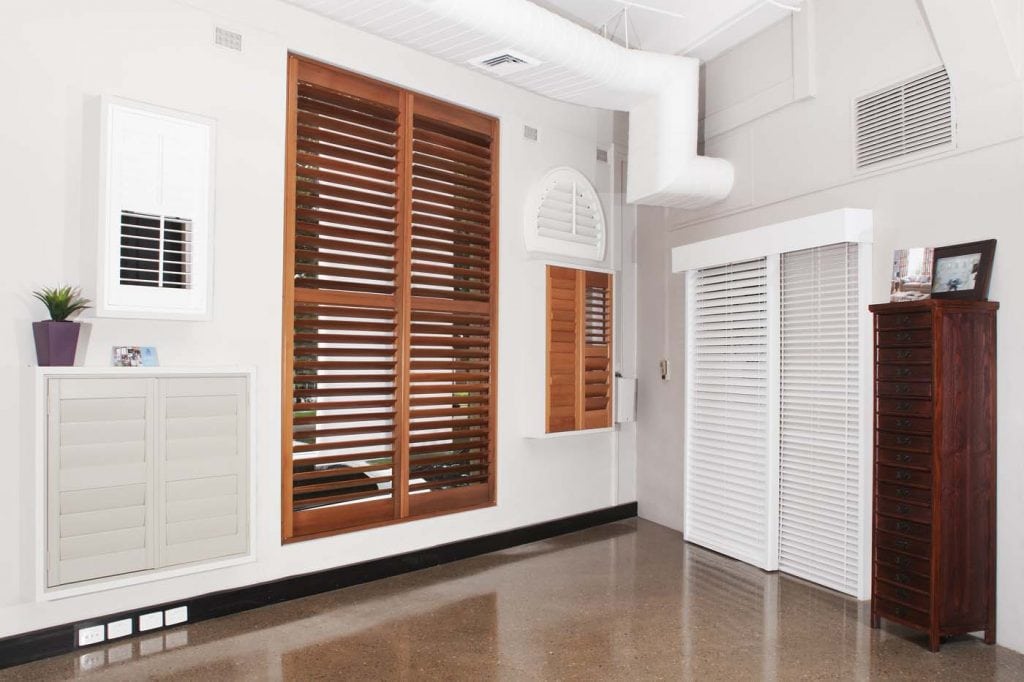 Western Red Cedar timber shutters