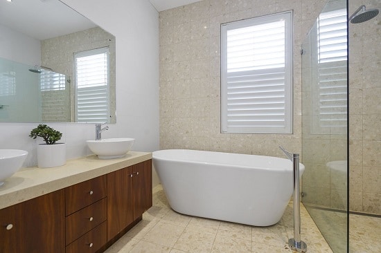 Classic Blinds & Shutters Aluminium Shutters Bathroom