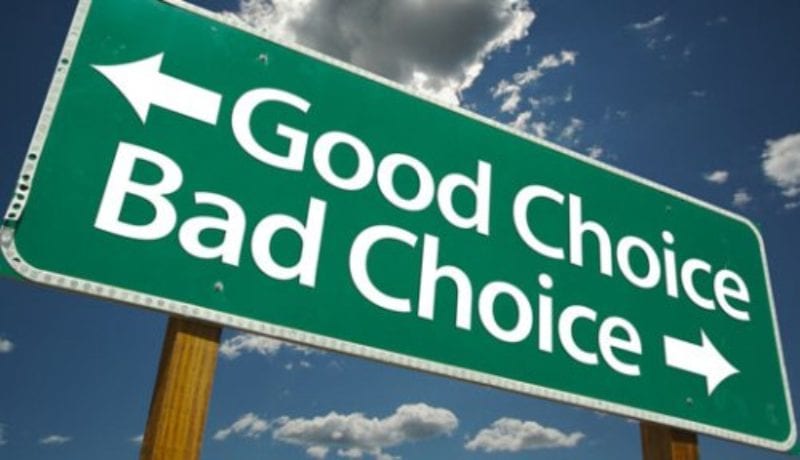 Good Choice or Bad Choice
