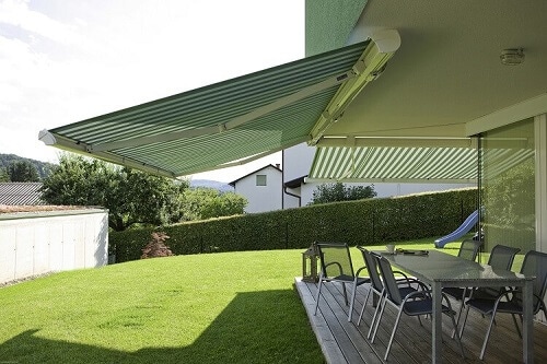 Newcastle Folding Arm Awning